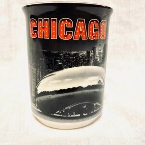 Chicago Mug | Ceramic Coffee Cup Souvenir | Windy City \White …